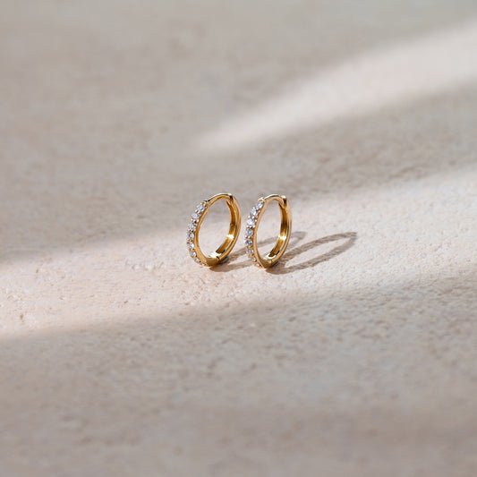 FEEL ME lab-grown diamond hoop earring